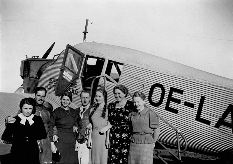 1937 Erstflug-Linz-Salzburg-Innsbruck